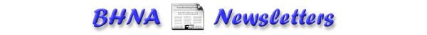 BHNA - Newsletters